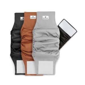 Washable Belly Bands for Male Dogs (3pack)