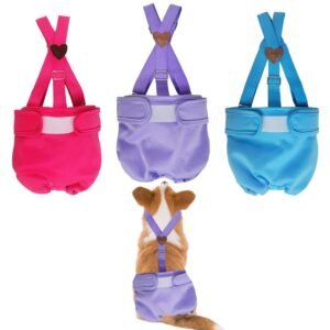 Washable Female Dog Diaper 3 Pack