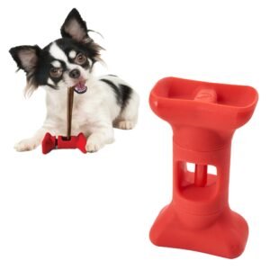 Bully Stick Holder & Yak Cheese Holder for Small and Medium Dogs, to Help Prevent Choking, 4.5in