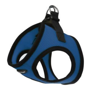 Bark Appeal Blue Step-in Dog Harness for Small-Medium Pets – Updated Sizing, Re-Measuring is Essential – Soft Vest Harness – Anti-Choke with Adjustable Strap & Heavy Duty Clip – XXL