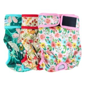 Washable Dog Diapers Female (3 Pack)
