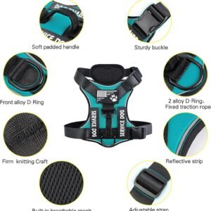 Harness - Six Point Adjustable, Service Dog Vest/Harness - Small