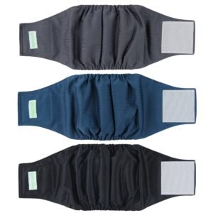 Washable Dog Diapers - Washable Male Dog Belly Wrap