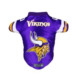 Littlearth NFL Minnesota Vikings Premium Pet Jersey, Team Color, Small